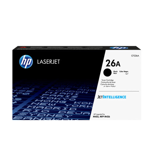 HP Toner 26A – schwarz, 3100 Seiten