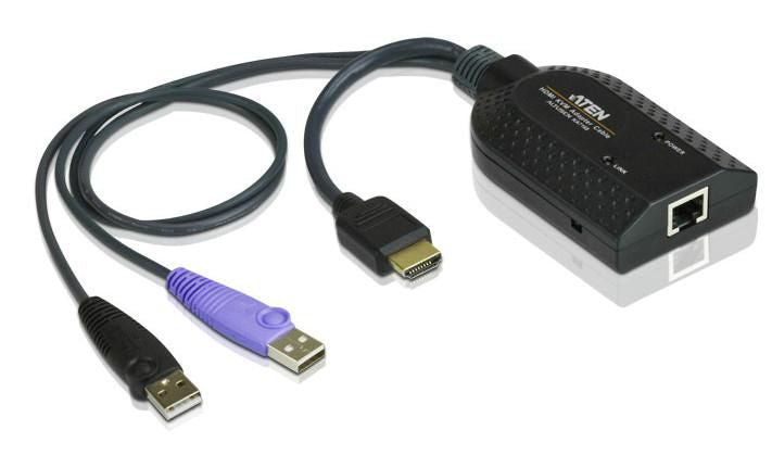 ATEN HDMI-auf-USB-Adapter, Smartcard-Leser