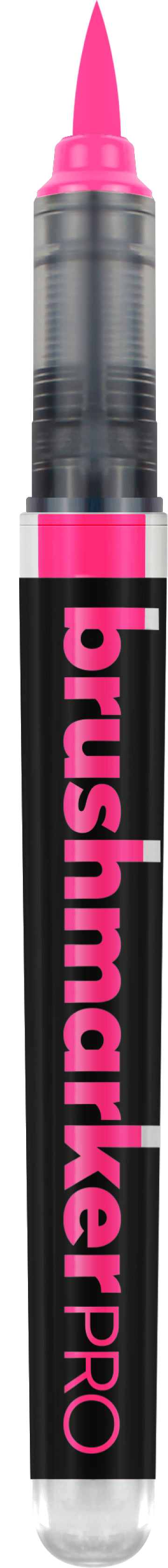 Karin Brush Marker PRO Brush Pen Neon – Pinselspitze, wasservermalbar, Pink