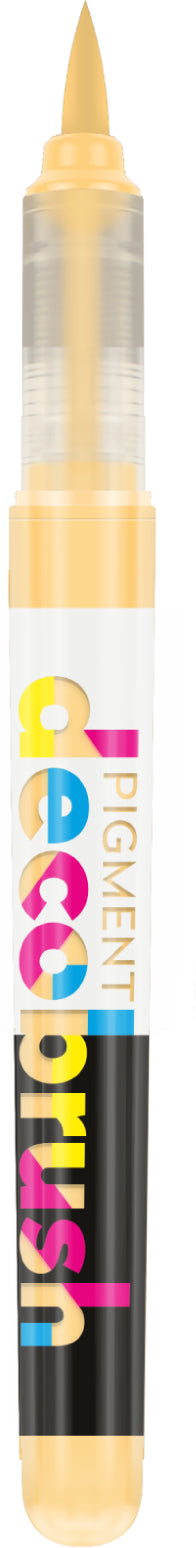 Karin PigmentDecoBrush Pinselstift – Pinselspitze, Acrylbasiert, 4er Set