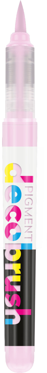 Karin PigmentDecoBrush 29Z2562 Acrylmarker – Pinselspitze – Mehrfarbig, 4er-Set