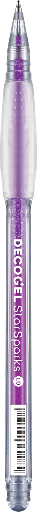 Karin DECOGEL 1.0 NACHFÜLLUNG STAR 30R112 Rollerpatrone – Violett, 1,0 mm