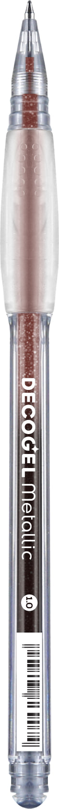 Karin DECOGEL 1.0 Metallic Rollerpatrone – Braun, 1,0 mm
