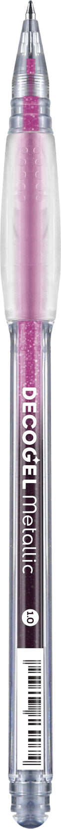 Karin DecoGel Metallic Rollerpatrone – Rosa, 1,0 mm