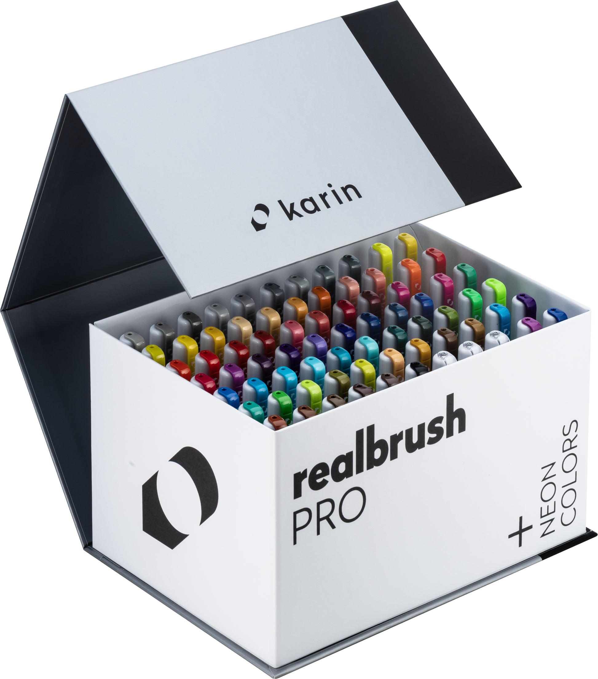 Karin Real Brush Pen Pro Brush Pen – Pinselspitze, 72er Set