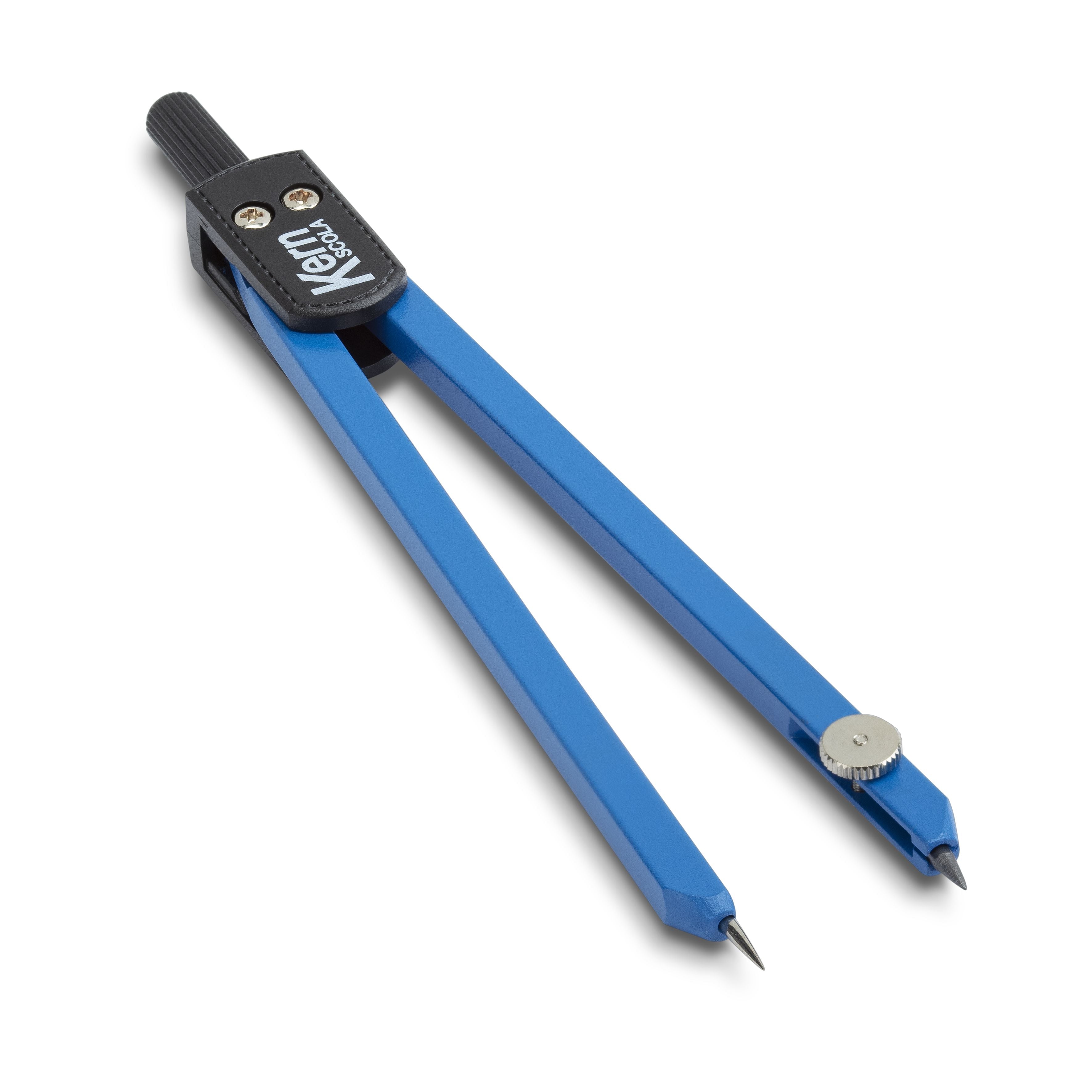 KERN Scola Pastell Zirkel – Länge 172 mm, inkl. Minendose, Bergblau