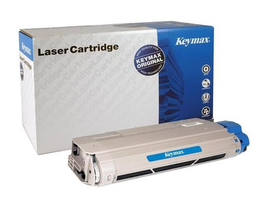 Keymax (44315308) Schwarzer Toner – wiederaufbereitet – für OKI C610