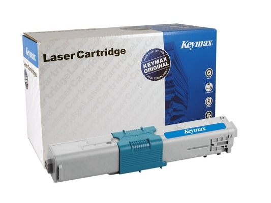 Keymax RMC (44469706) Cyan Toner – wiederaufbereitet – für Oki C310/C330/C510