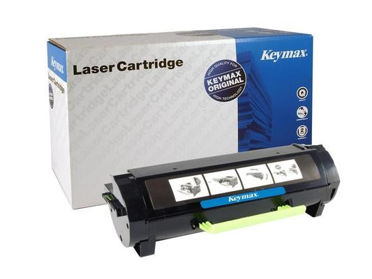 Keymax 50F2X00 Schwarz Toner – wiederaufbereitet – für Lexmark MS410