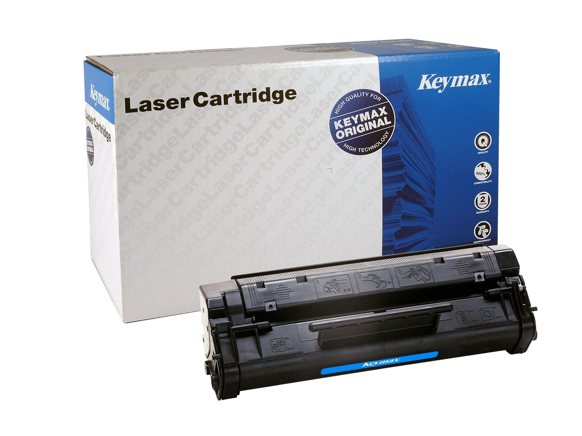 Keymax EP-22 (C4092A) Schwarz Toner – Wiederaufbereitet – 2'500 Seiten – für HP LaserJet 1100/1100A