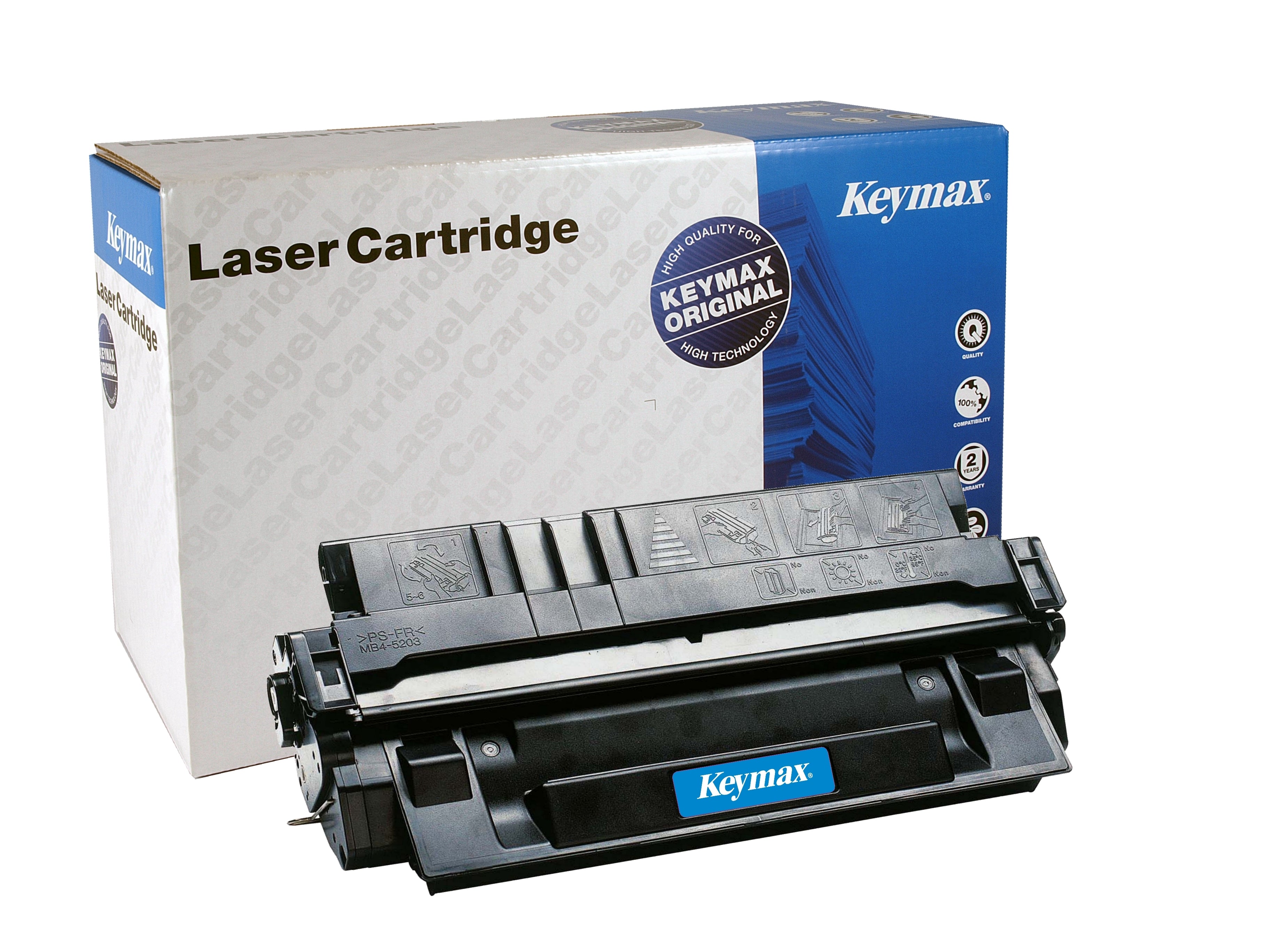 Keymax EP-62 (C4129X) Schwarz Toner – Wiederaufbereitet XL – für HP LaserJet 5000