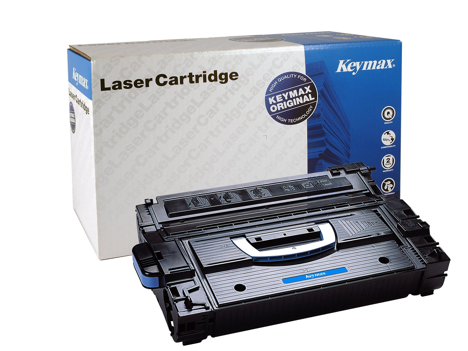 Keymax RMC Toner-Modul (C8543X) Schwarz Toner – wiederaufbereitet XL – für HP LaserJet 9000