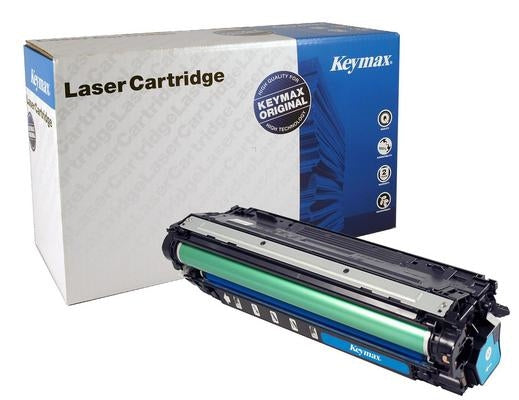 Keymax CE341A Cyan Toner – wiederaufbereitet – für HP LaserJet Enterprise M775