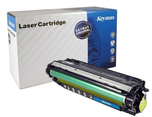 Keymax CE342A Gelber Toner – wiederaufbereitet – für HP LaserJet Enterprise 700/M775