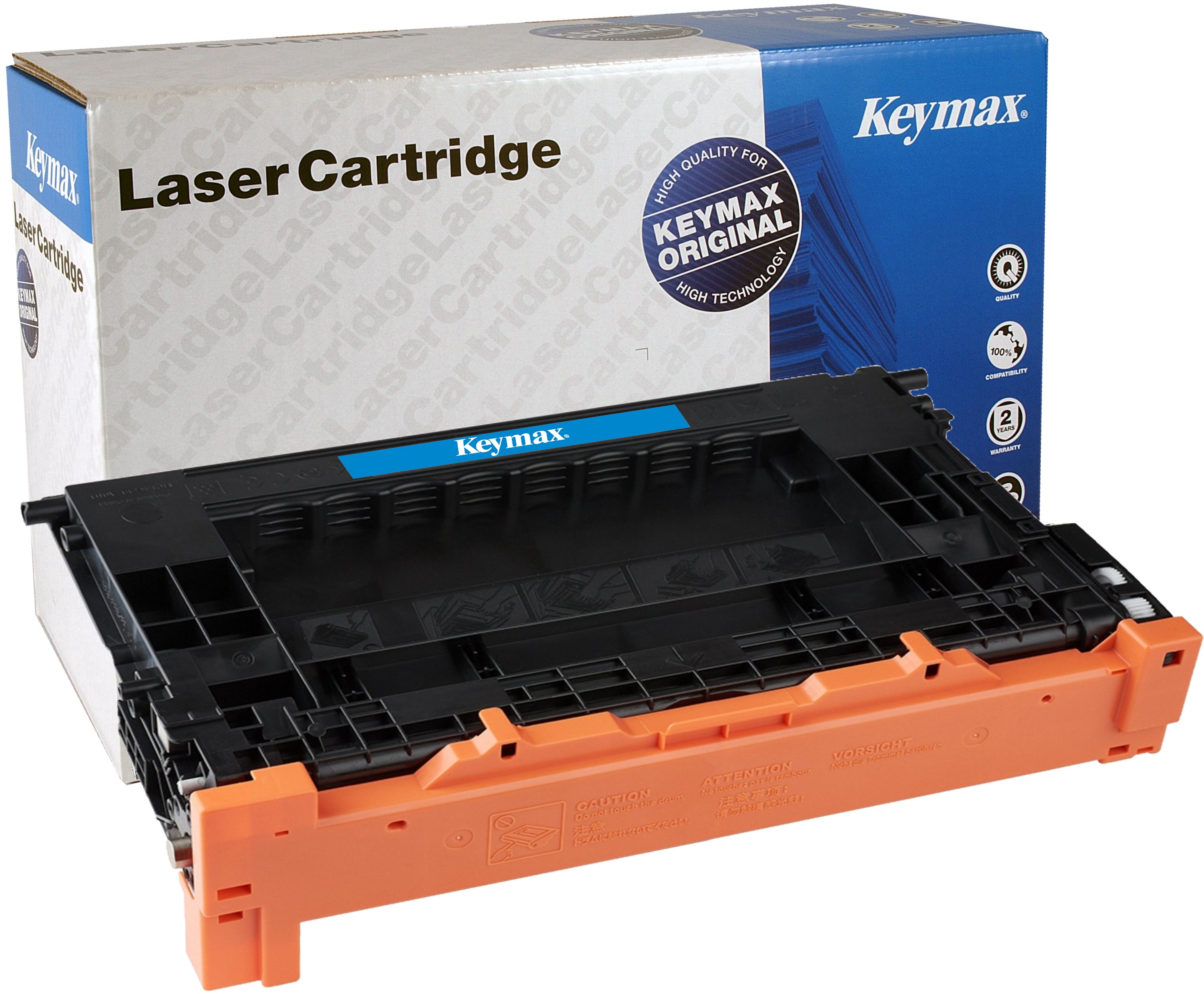 Keymax 37A (CF237A) Schwarz Toner – Wiederaufbereitet – für HP LaserJet Enterprise M607