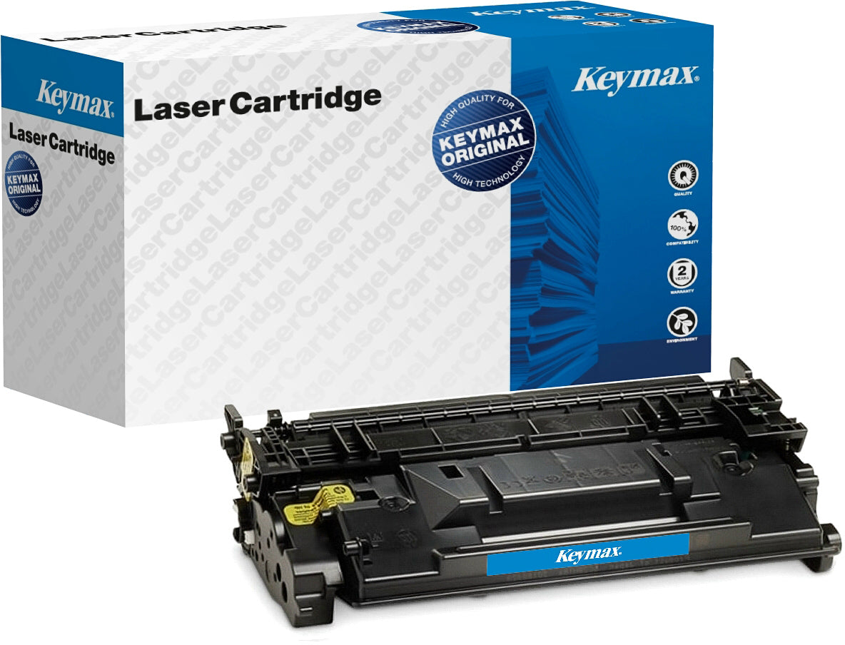 Keymax 89X (CF289X) Schwarz Toner – Wiederaufbereitet XL – 10'000 Seiten – für HP LaserJet Enterprise M507