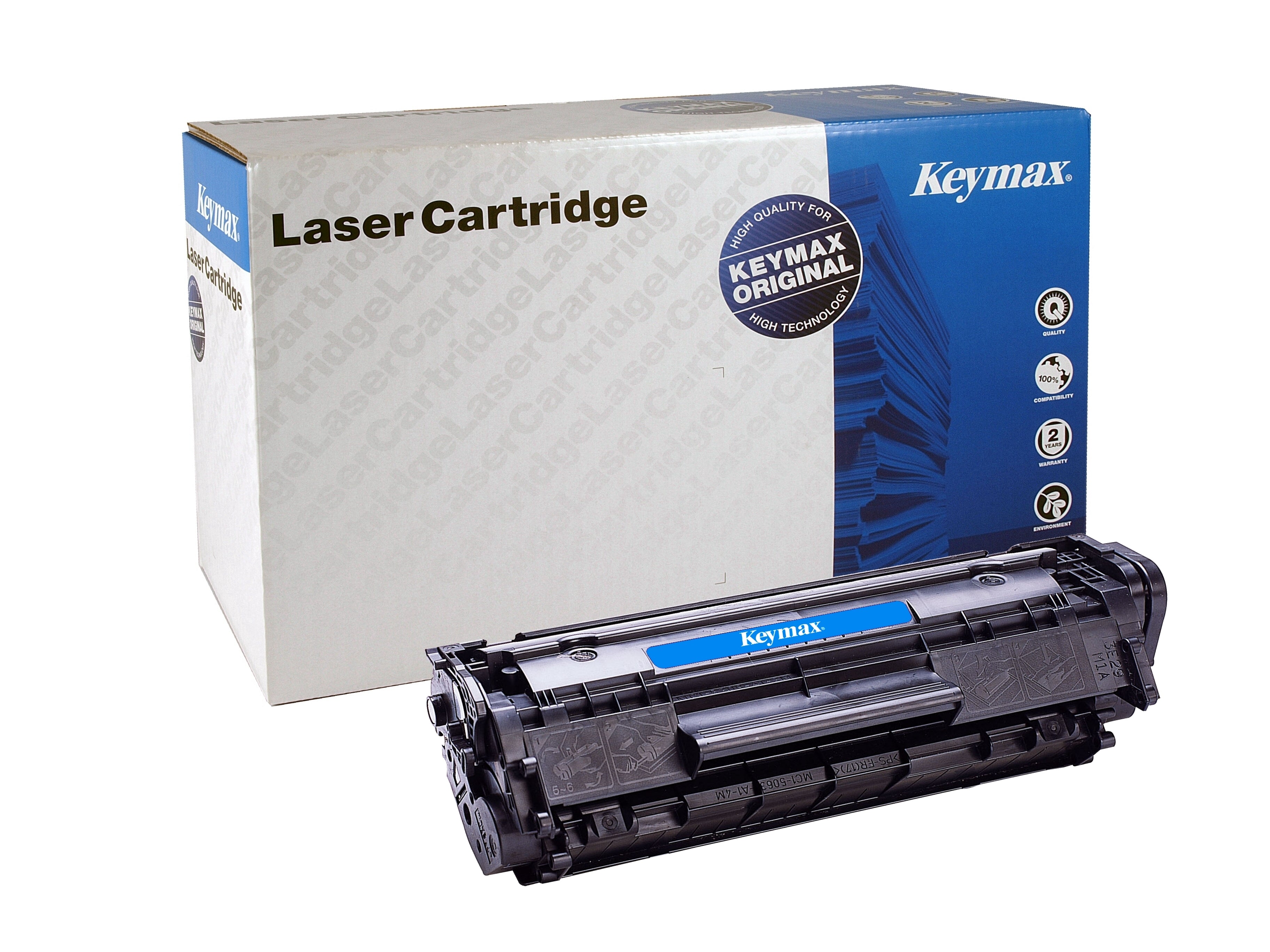 Keymax FX-10 Schwarz Toner – Wiederaufbereitet – für Canon Fax-L100