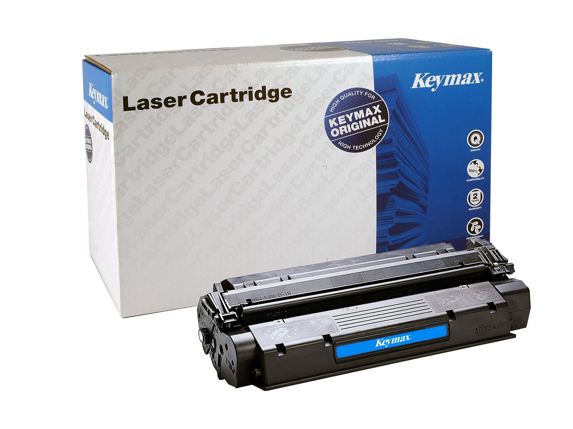 Keymax RMC Toner-Modul Schwarzer Toner – Wiederaufbereitet – für Canon PC-D320
