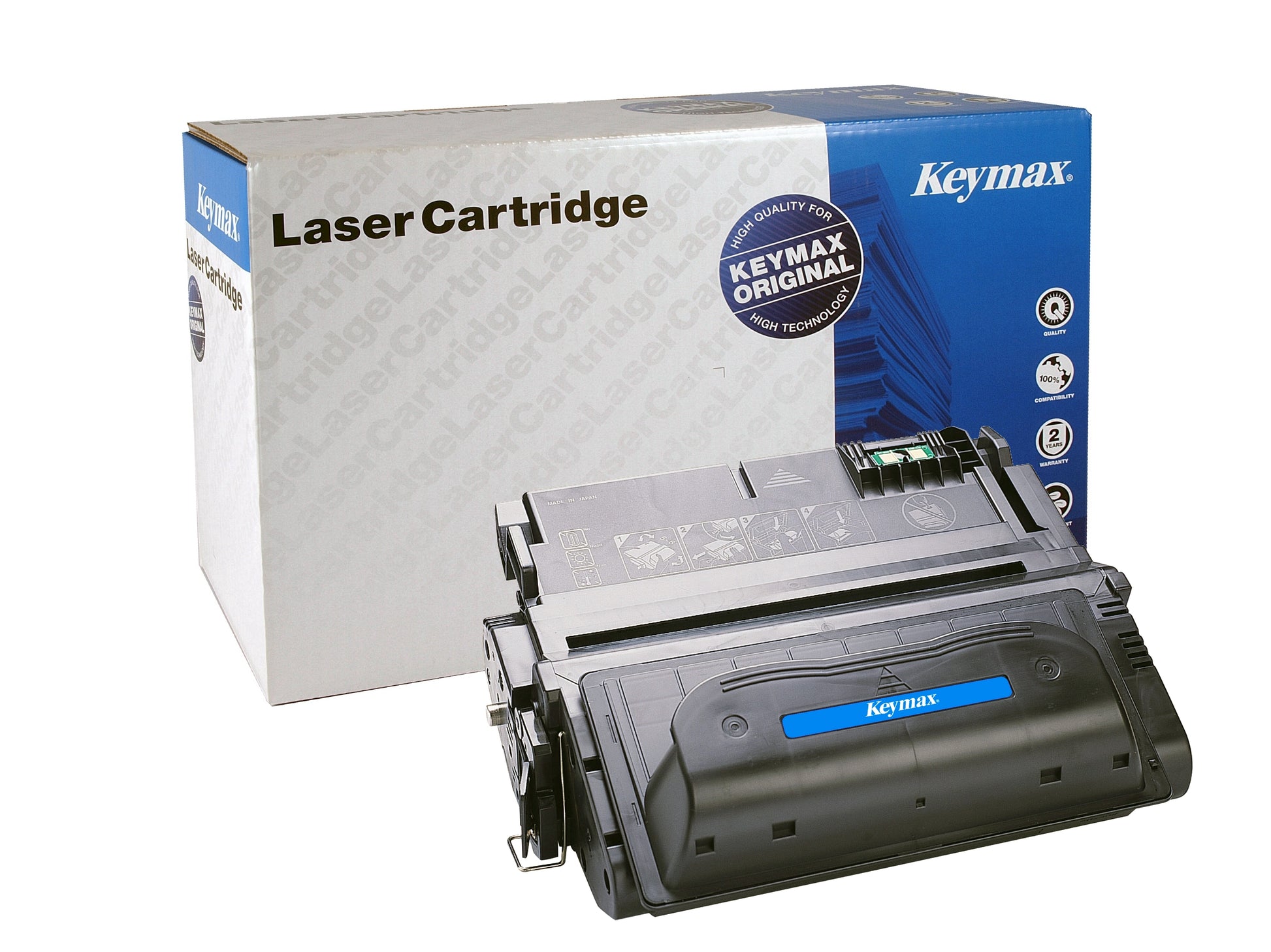 Keymax RMC Toner-Modul (Q1338A) Schwarz Toner – Wiederaufbereitet – für HP LaserJet 4200