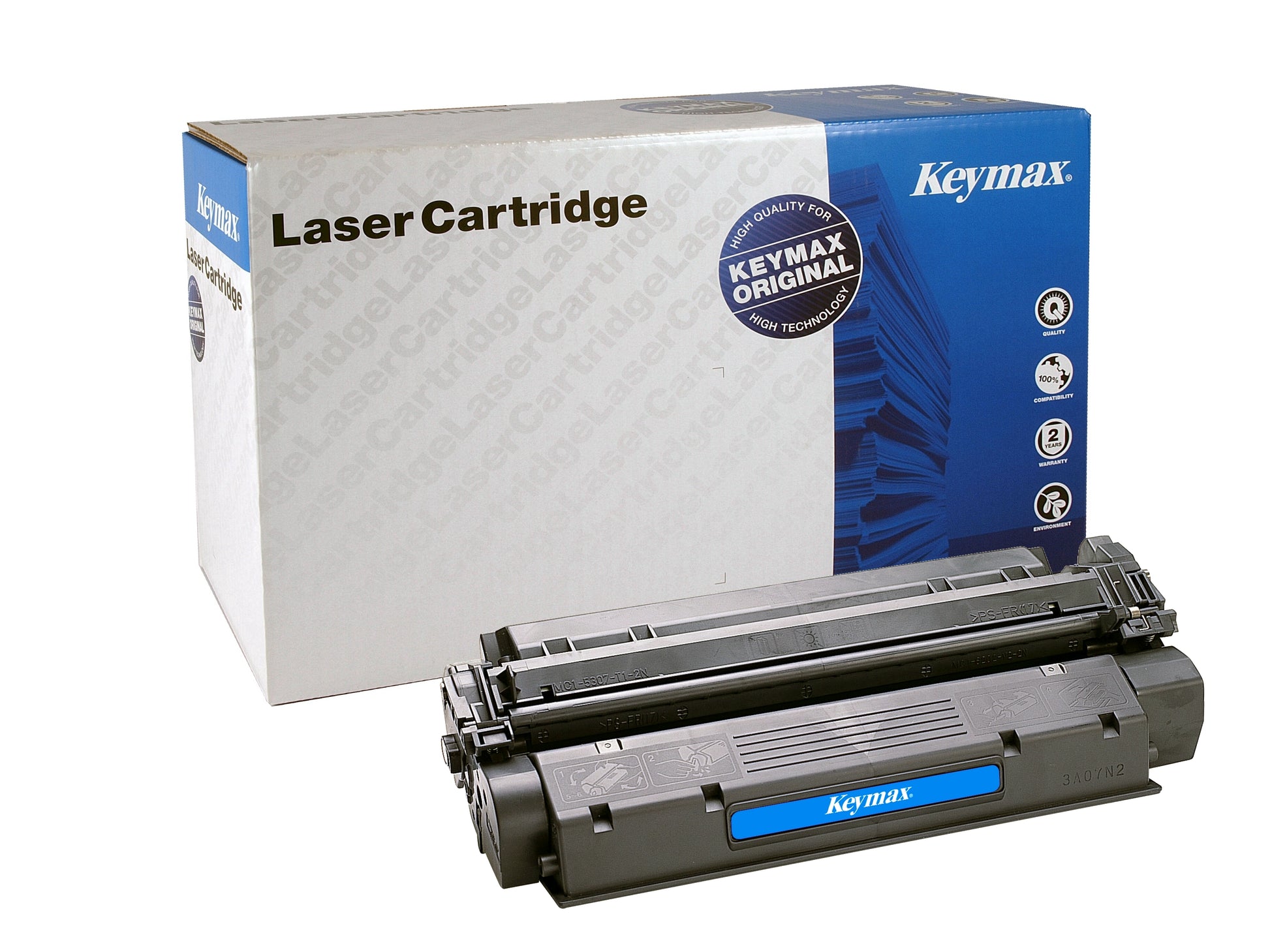 Keymax RMC (Q2624A) Schwarz Toner – Wiederaufbereitet – für HP LaserJet 1150/2500