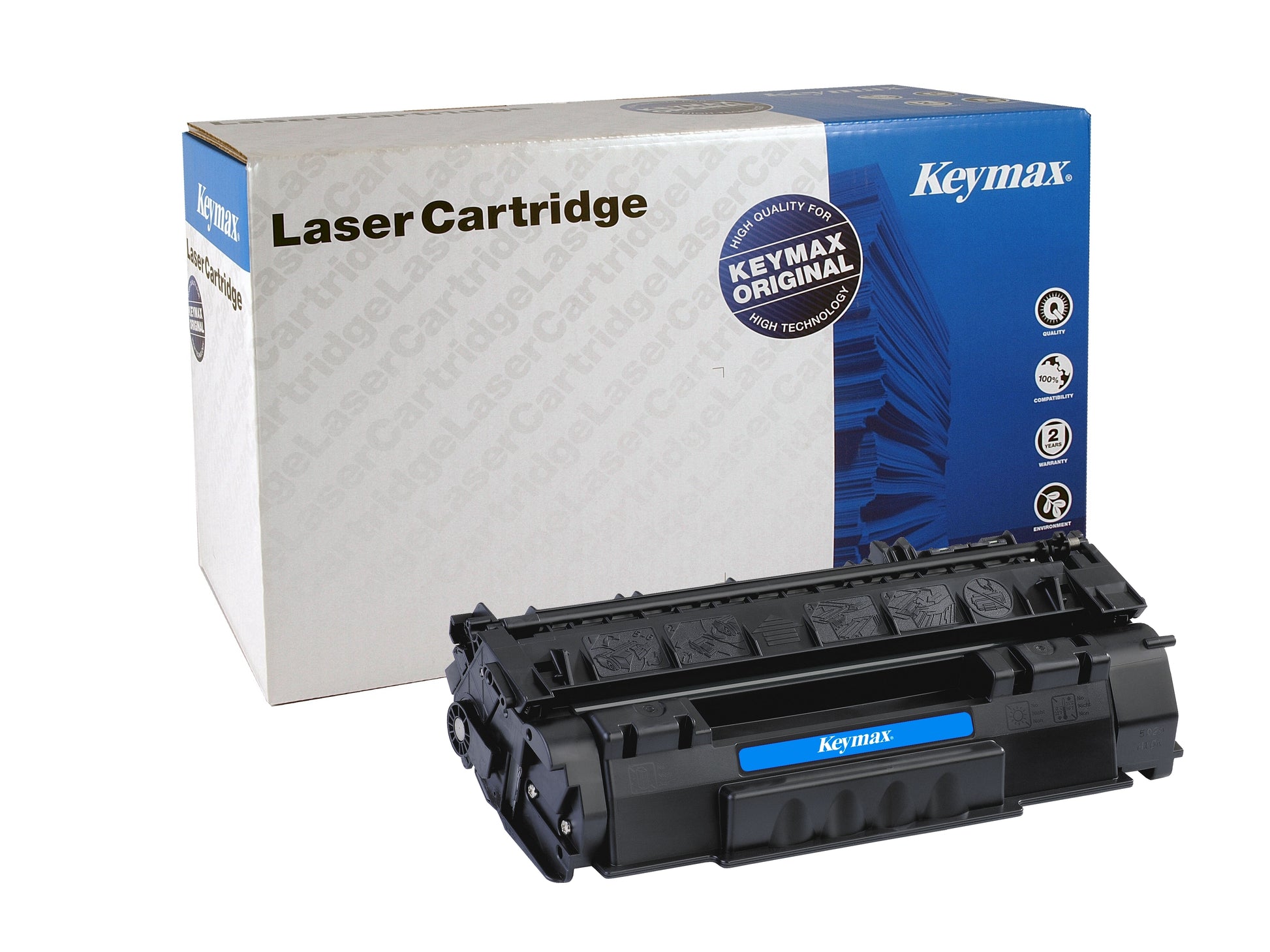 Keymax RMC Toner-Modul (Q5949A) Schwarz Toner – wiederaufbereitet – für HP LaserJet 1160/1320