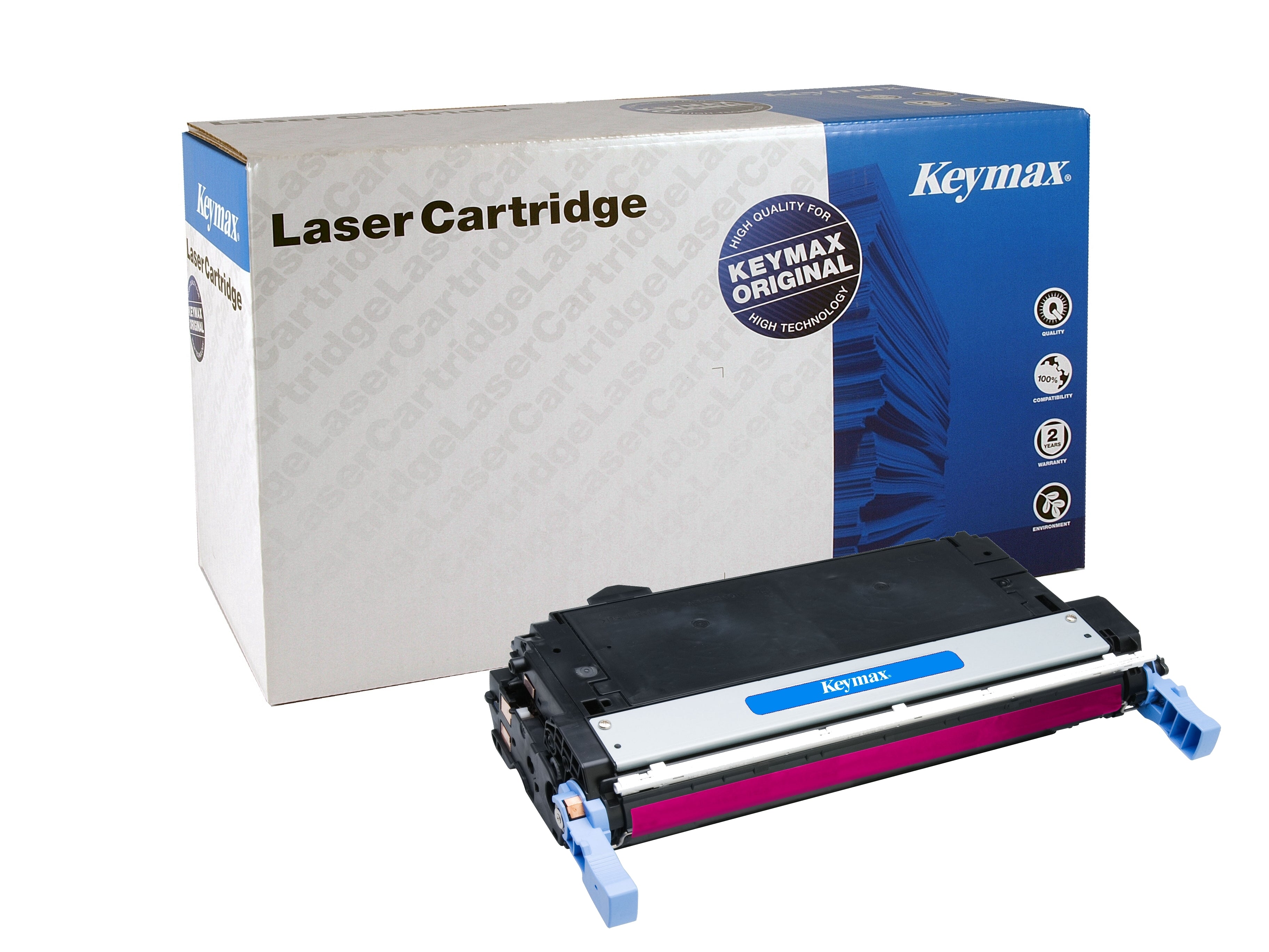 Keymax Q6463A Magenta Toner – wiederaufbereitet – für HP CLJ 4730