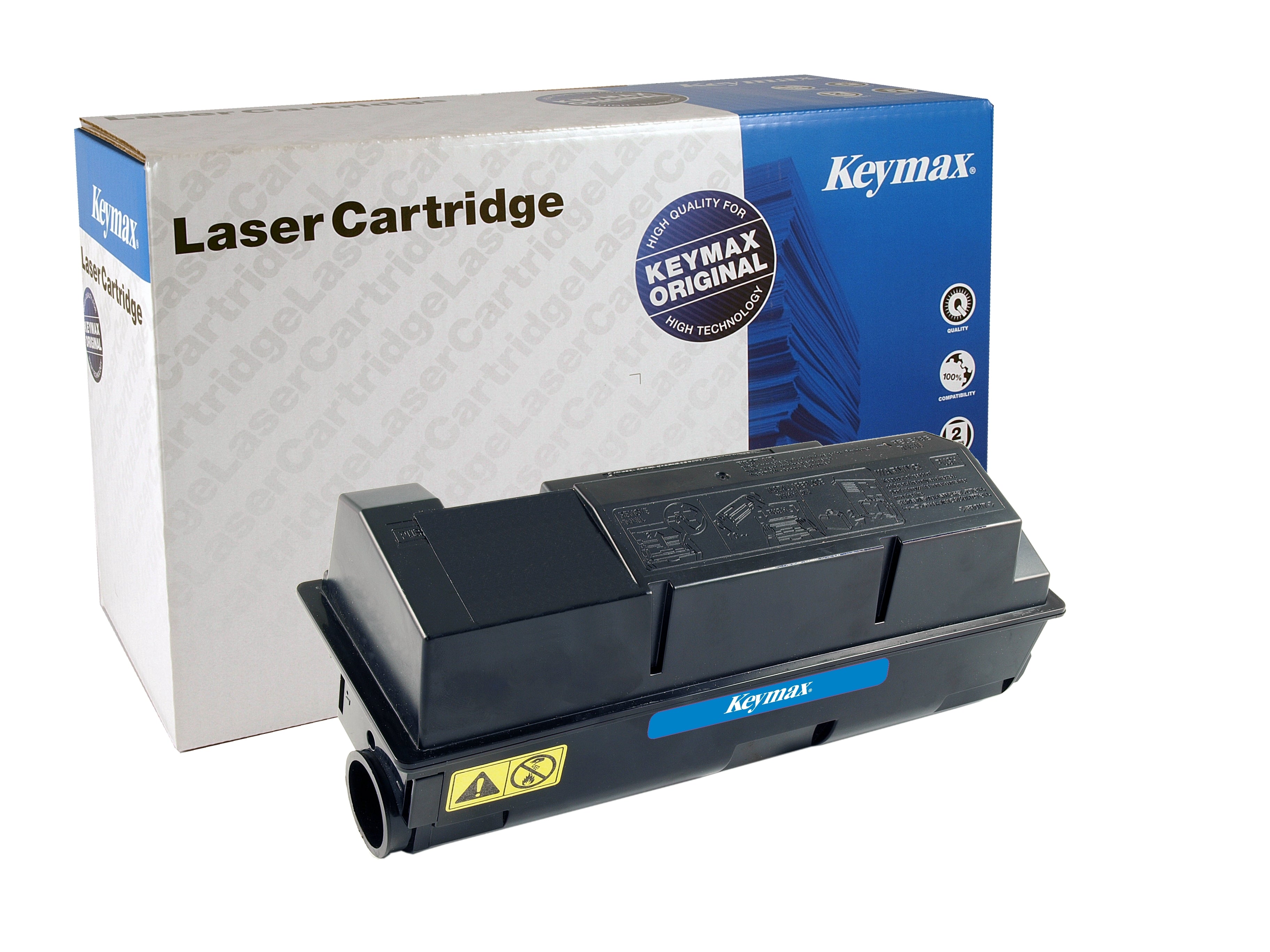 Keymax TK-350B Schwarz Toner – wiederaufbereitet – für Kyocera FS-3920