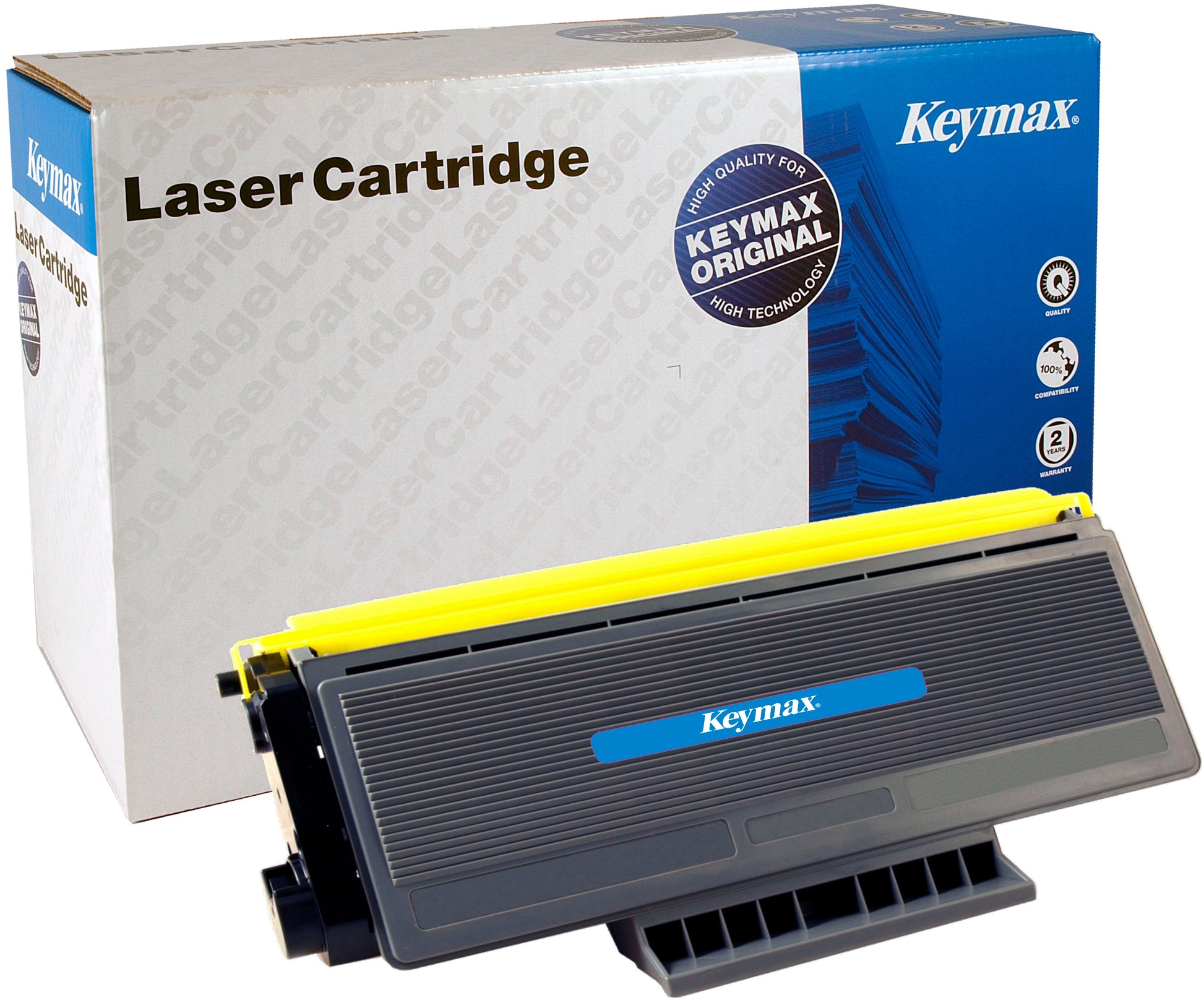 Keymax TN-2220HC (TN-6600KEY) Schwarz Toner – Wiederaufbereitet – für Brother HL-2240