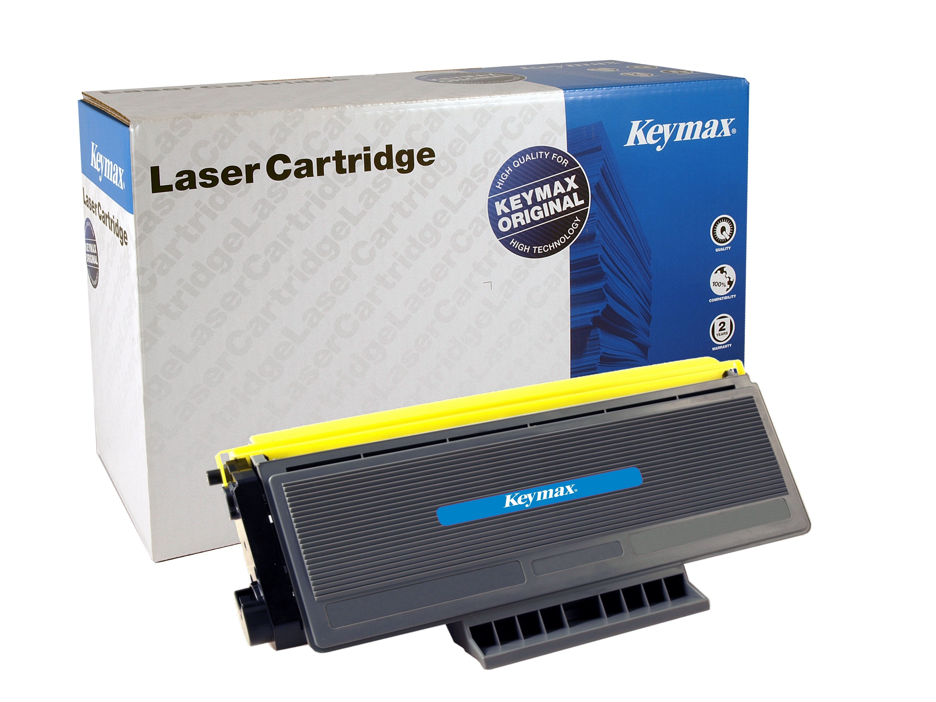 Keymax TN-3280HY (TN-6600KEY) Schwarz Toner – Wiederaufbereitet XL – für Brother HL-5340