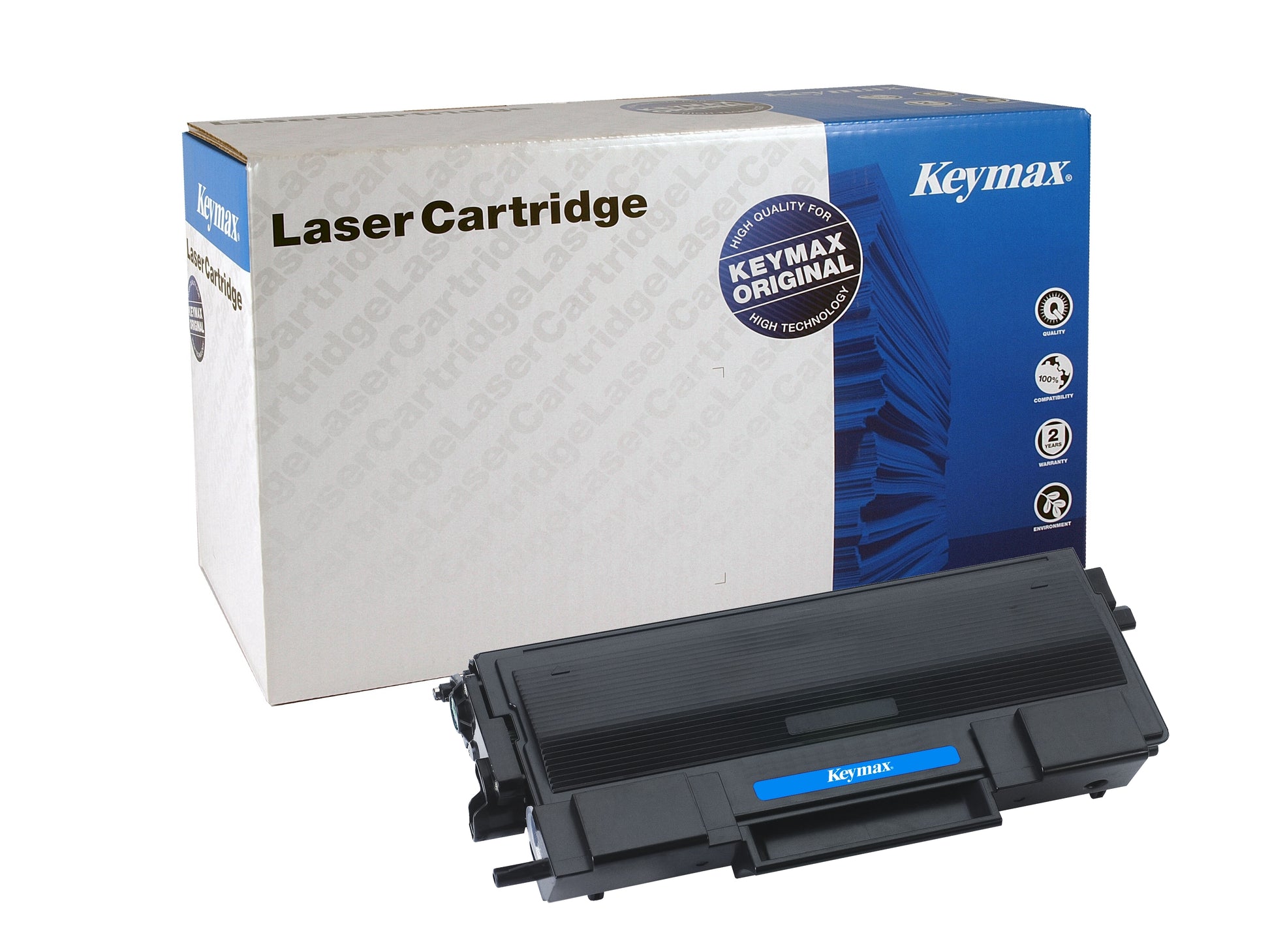 Keymax TN-4100 (TN-6600KEY) Schwarzer Toner – Wiederaufbereitet – für Brother HL-6050