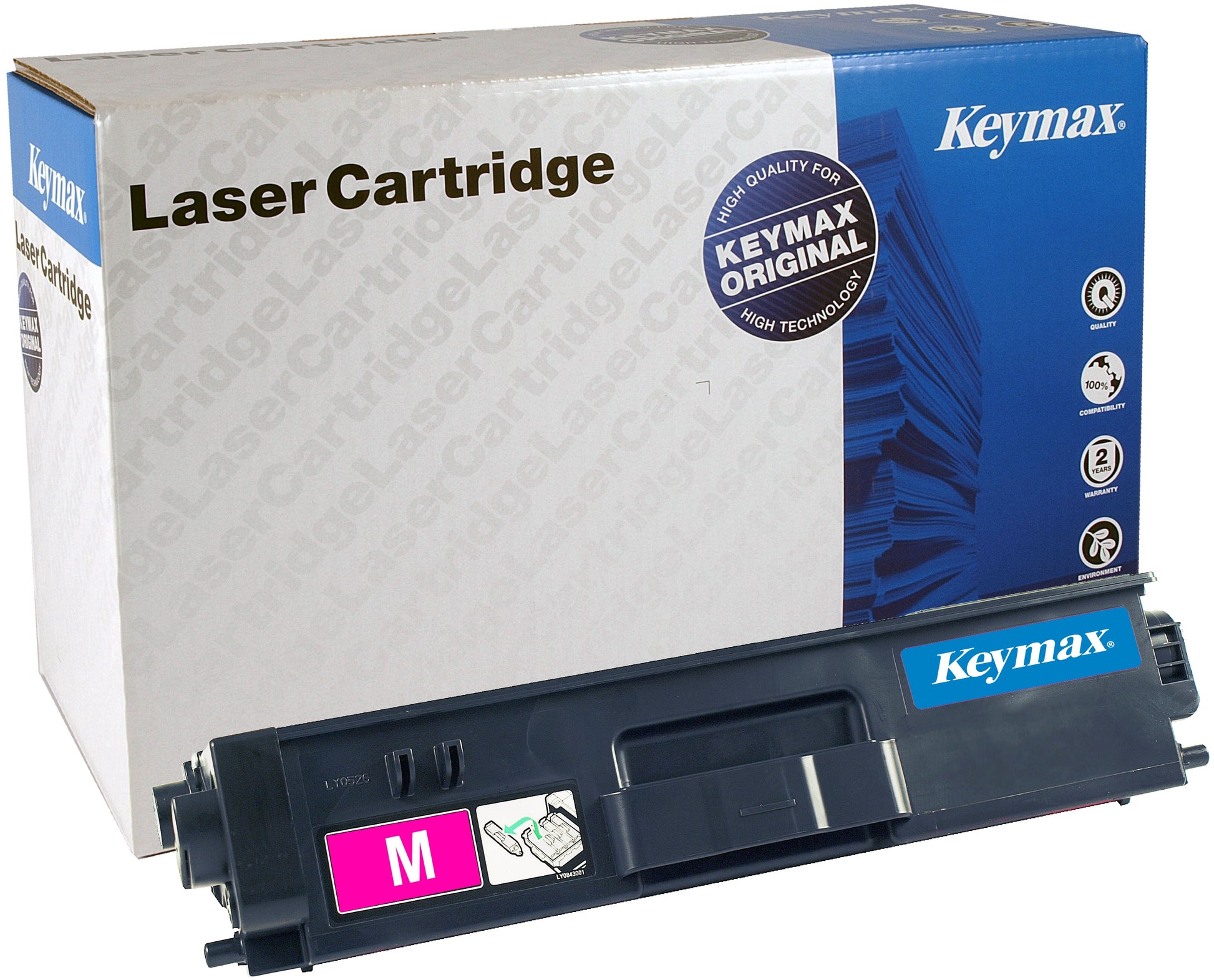 Keymax RMC (TN-423M) Magenta Toner – wiederaufbereitet XL – für Brother HL-L8260