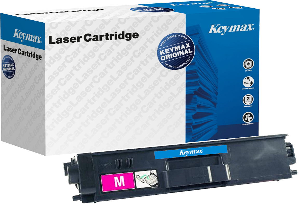 Keymax TN-910M Magenta Toner – wiederaufbereitet XL – für Brother HL-L9310CDW/9000S