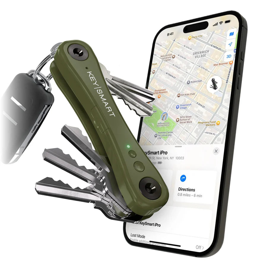 KeySmart iPro V3 – Grün, für iPhone