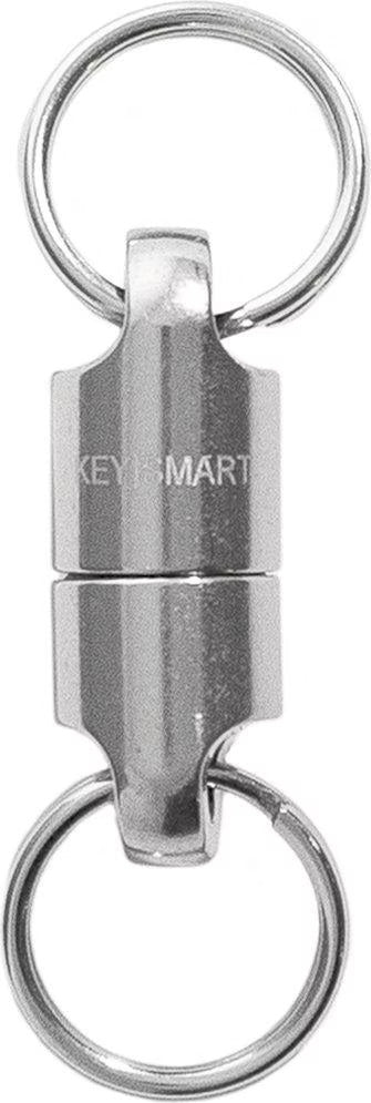 KeySmart Schlüsselring MagConnect Classic KS814-TI – starker Magnet, Kunststoff, Titan, Tiefe 50 mm
