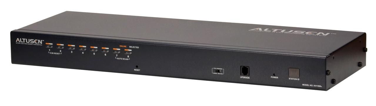 ATEN KVM-Switch, 8-Port (RJ45), USB/PS/2-Konsole, Daisy Chain