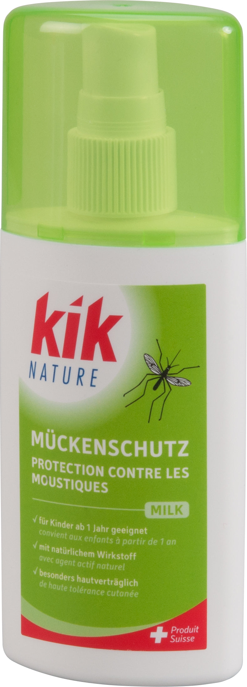 KIK NATURE Mückenschutz – 100 ml – Spraydose, Wirkungsdauer 6 h – für Mücken
