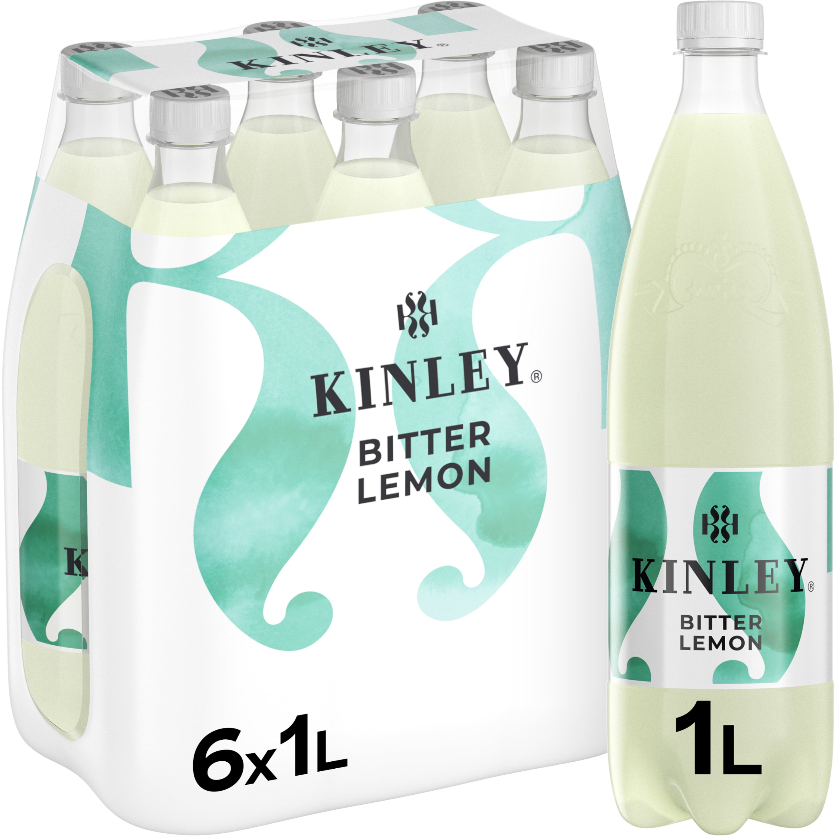 Kinley Limonade, Bitter Lemon – 1 l