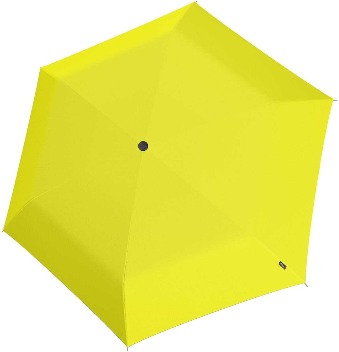 Knirps Taschenschirm U.200 – Auf/Zu-Automatik, L 26 cm – gelb – windfest