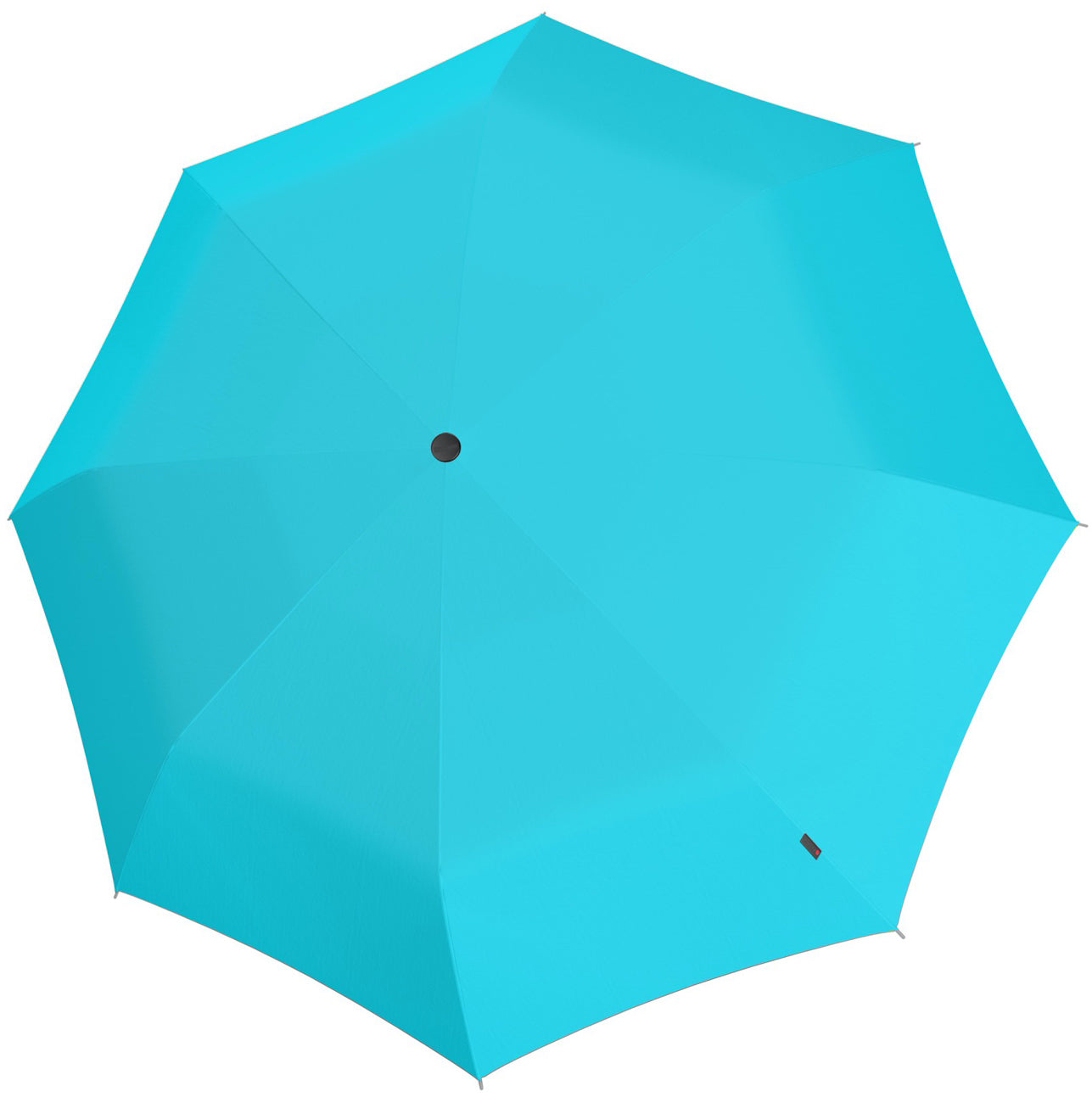 Knirps Stockschirm U.900 – manuell, Ø 130 cm – Aqua – windfest