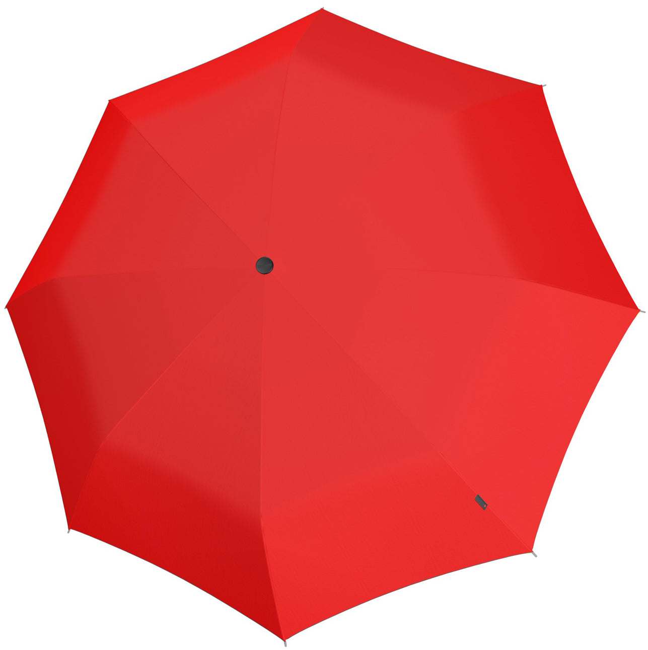 Knirps Stockschirm U.900 – manuell, Ø 130 cm, L 96 cm – rot – windfest, ultraleicht