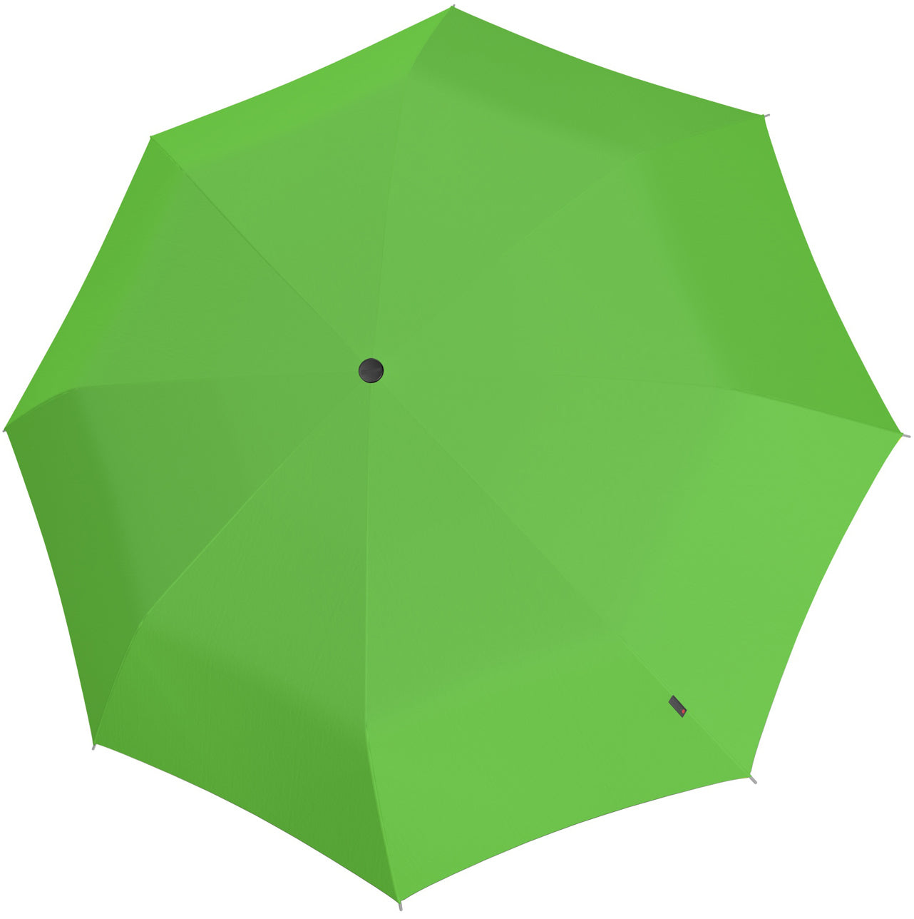 Knirps Stockschirm U.900 – manuell, Ø 130 cm – grün – windfest, Aluminium/Carbon-Gestell