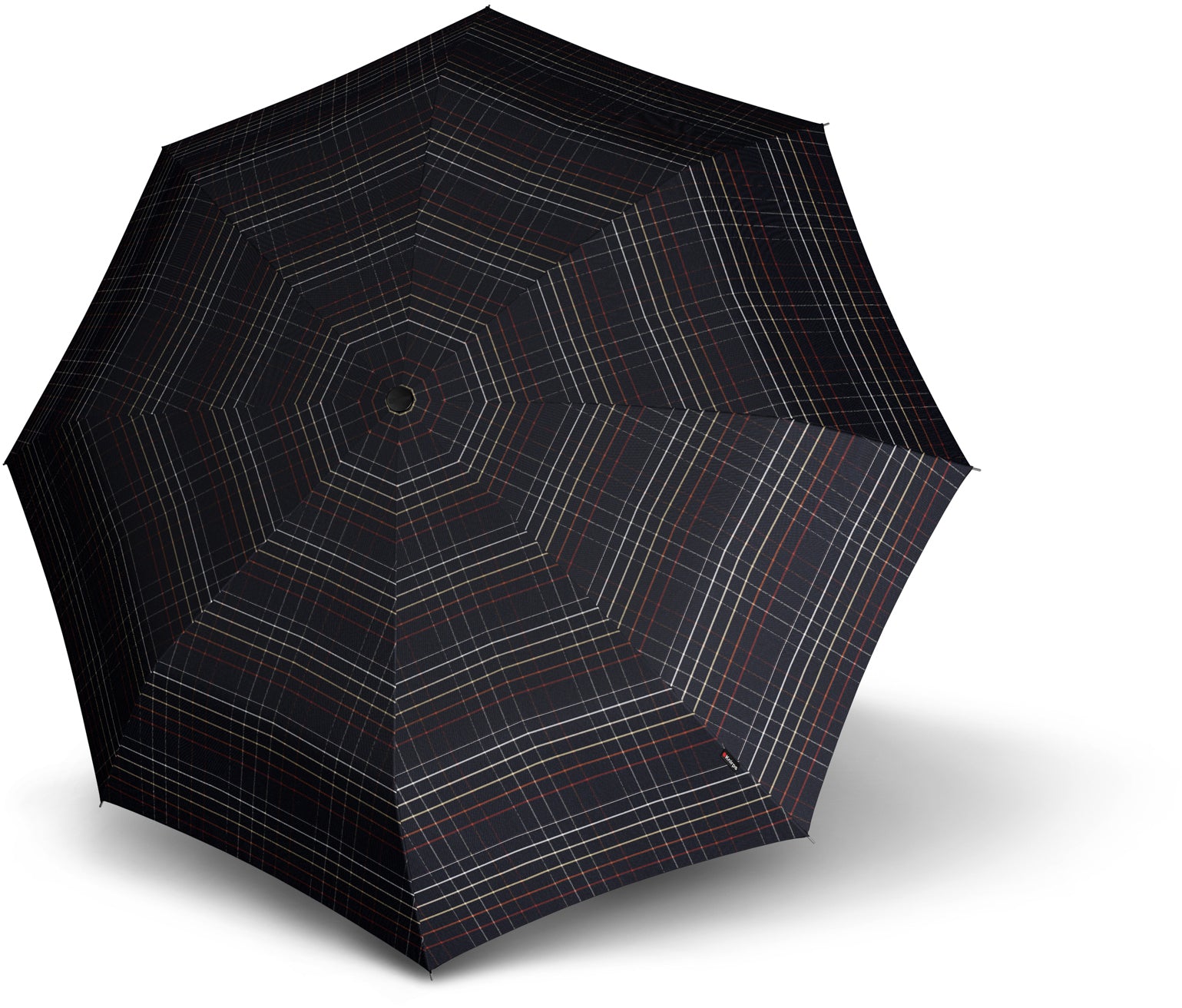 Knirps T.200 Taschenschirm – Auf/Zu-Automatik, Ø 97 cm, L 28 cm – Schwarz – Windfest