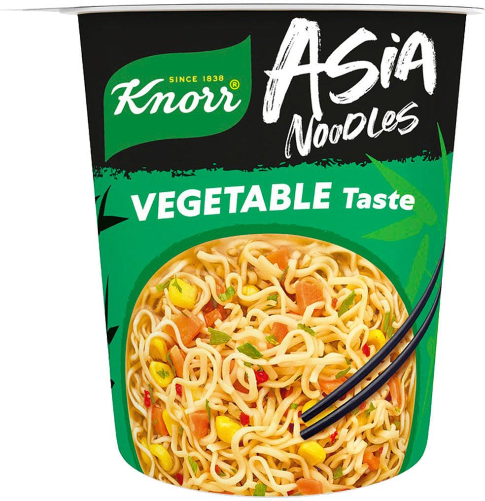 Knorr Asia Noodles Instantnudeln Gemüse Becher – 65 g