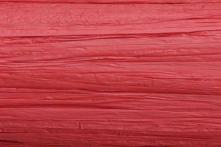 KNORR prandell Bastband (Papierbast), Viskose, Rot, 35 mm × 30 m, Matt