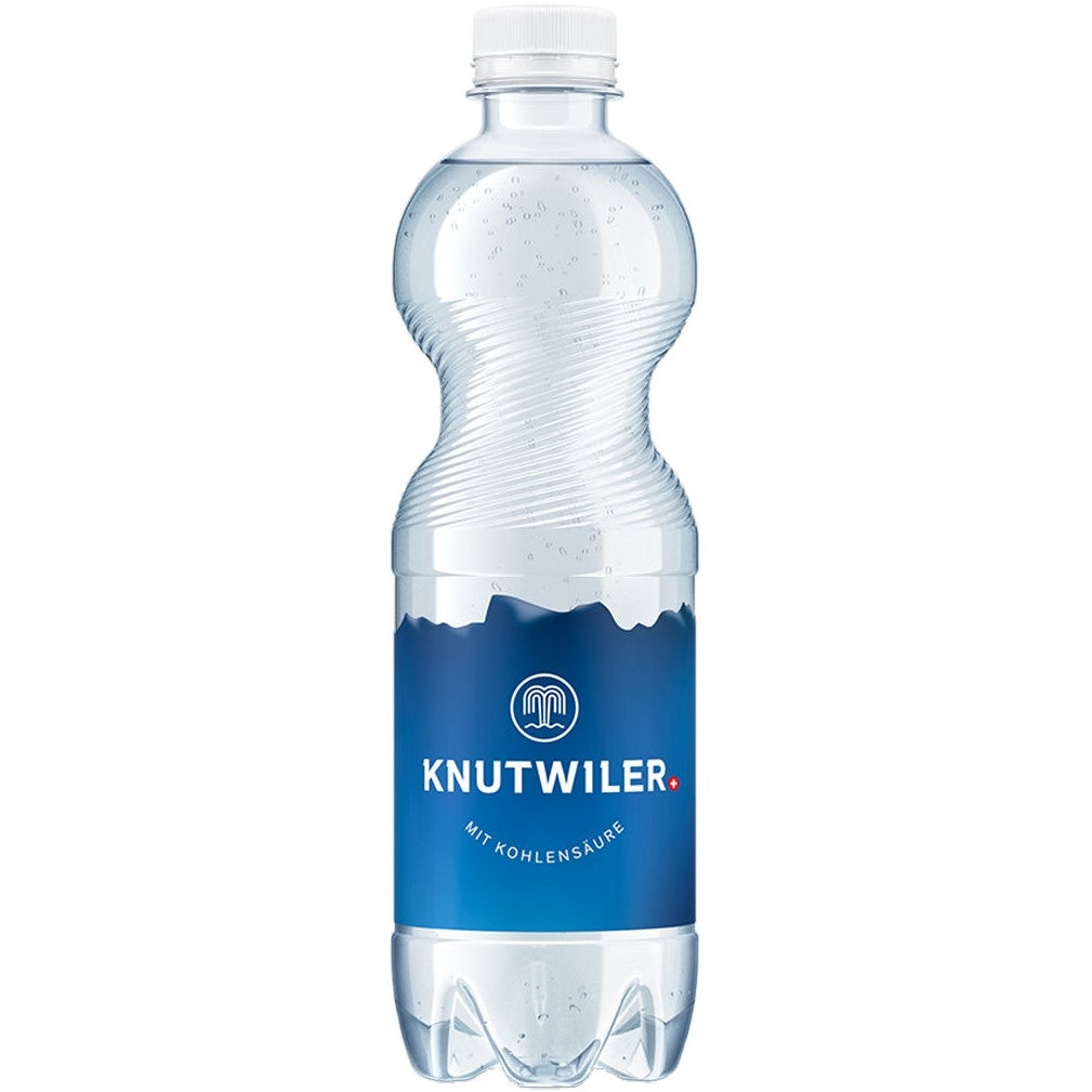 Knutwiler Mineralwasser prickelnd – 24 × 50 cl