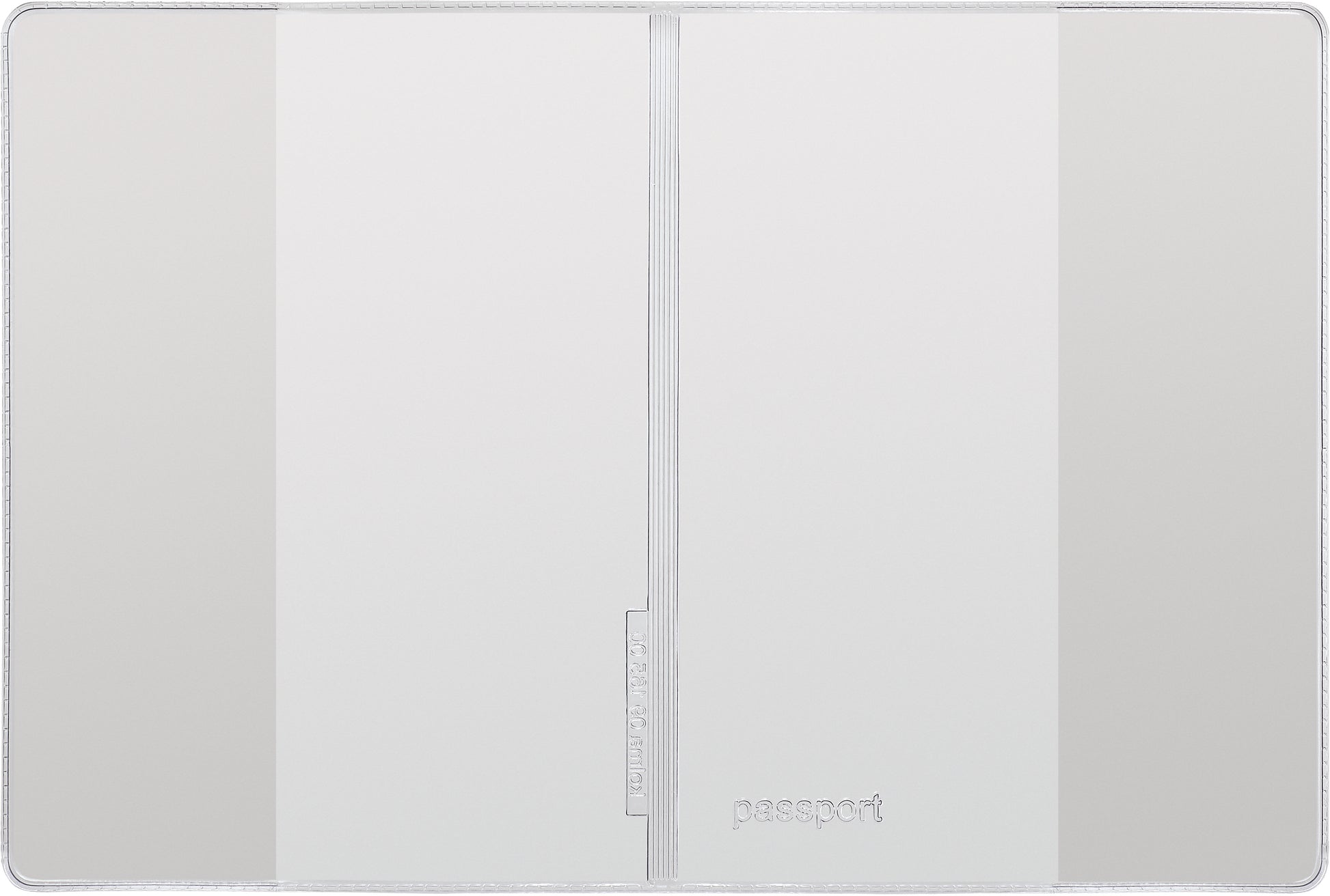 Kolma Passhülle – für Reisepass 130 × 195 mm – Kunststoff, transparent
