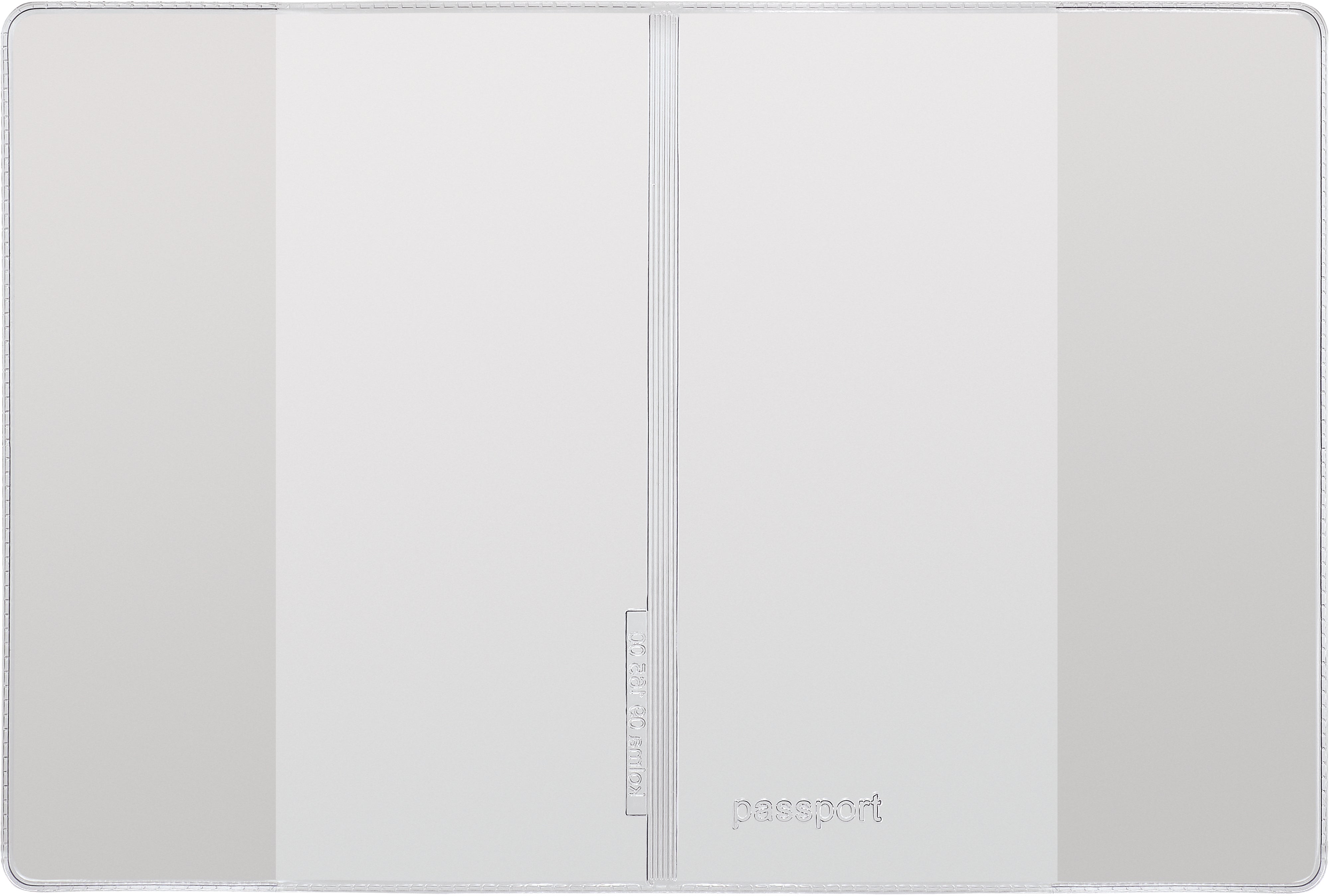 Kolma Passhülle – für Reisepass 130 × 195 mm – Kunststoff, transparent
