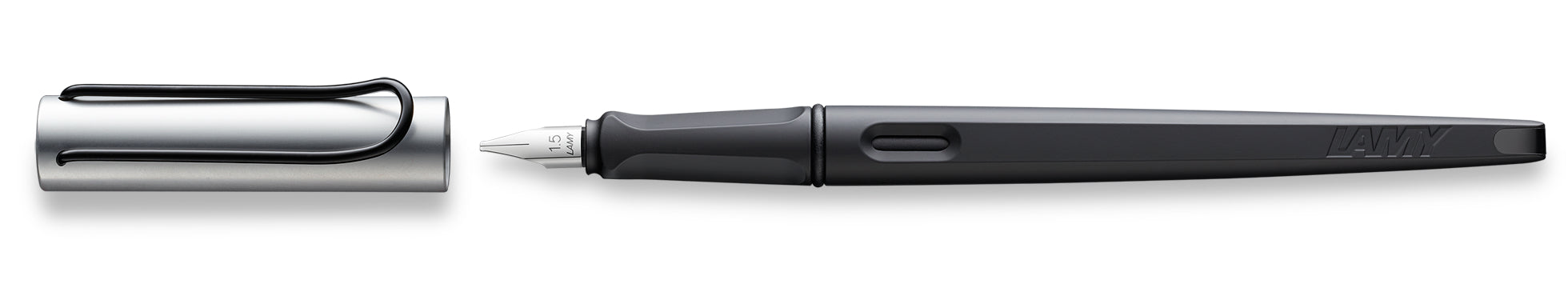 Lamy Joy – Kalligrafie-Füller – 1,1 mm – Schwarz – Aluminium
