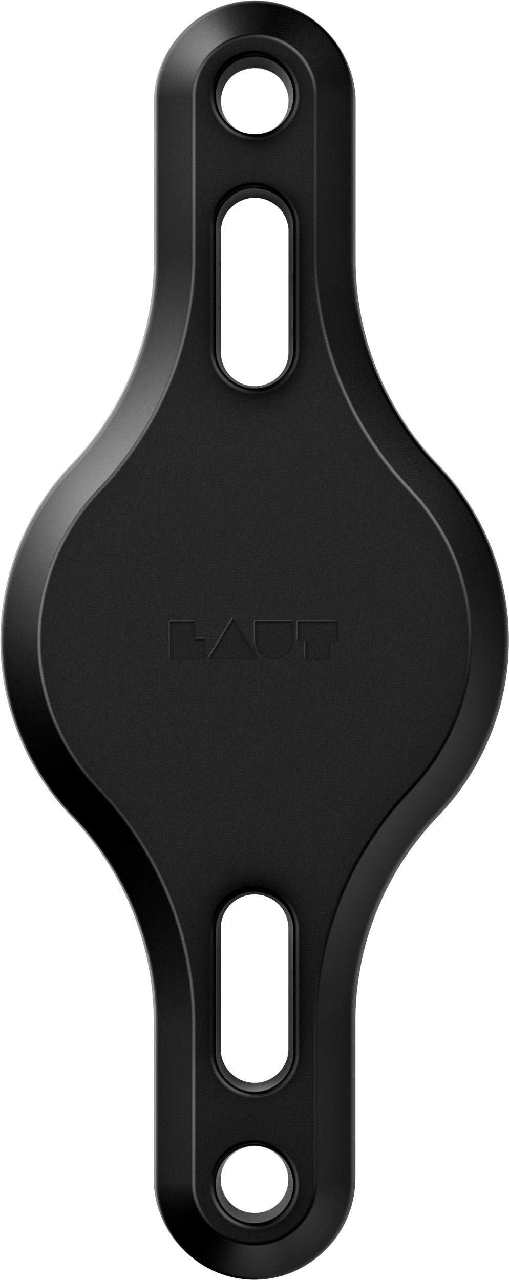 LAUT Bike Tag Flaschenhalter, 37,8×94,8×15,4 mm – Schwarz, ABS, für AirTag