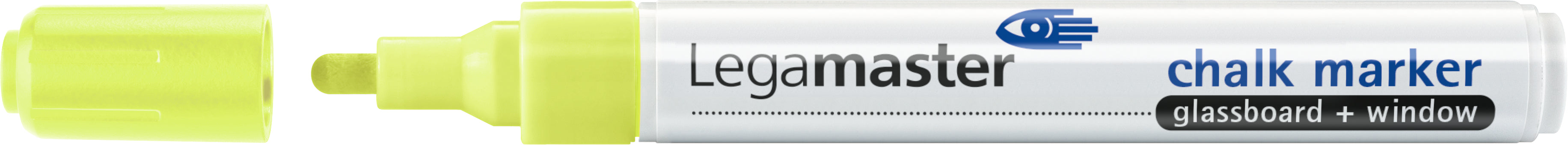 Legamaster 7-118105 Kreidemarker – Gelb, für Glas und andere glatte Oberflächen